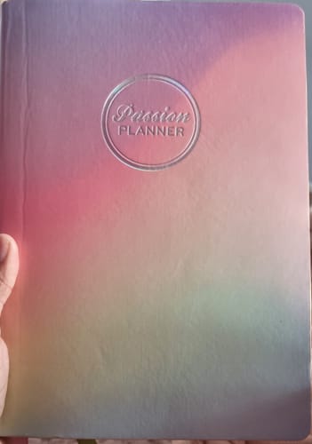 Customer photo review of Weekly 2025 Planner Rainbow Prisma