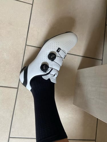 Customer photo review of Chaussures à Cales Cyclisme Durables - Confort+
