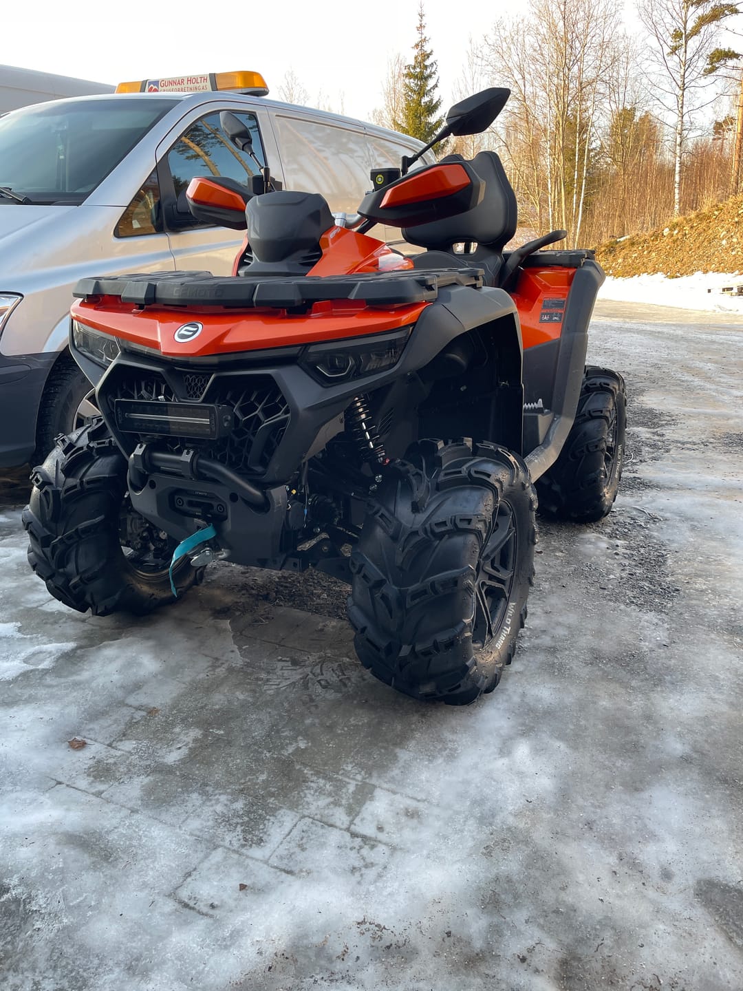 Customer photo review of 2 Inch Lift Kit | CFMoto CForce 800/1000 Touring (2025+)