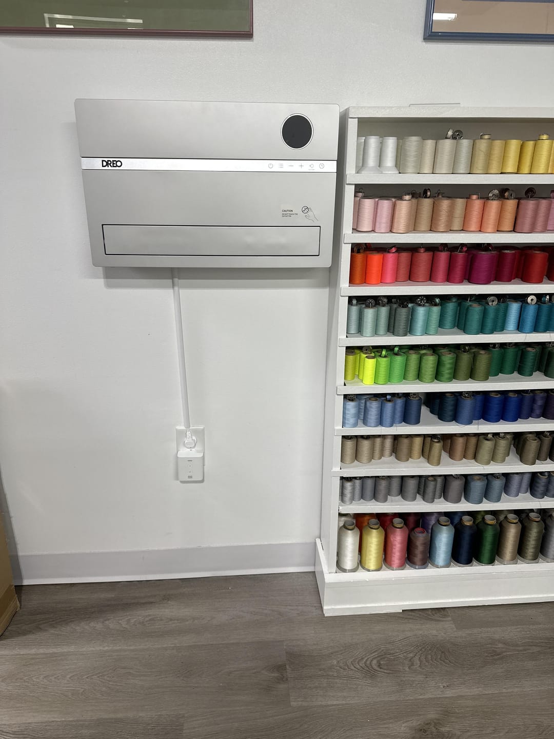 Customer photo review of Smart Wall-mounted Heater WH719S