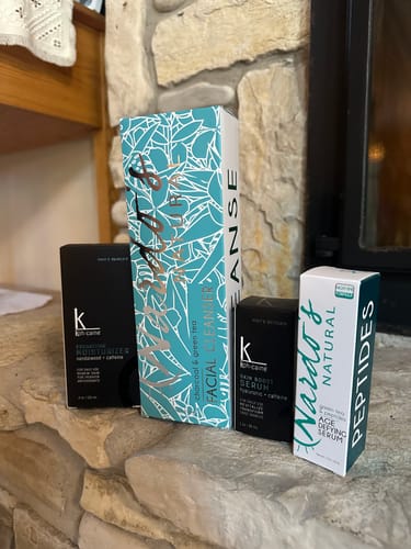 Customer photo review of Facial Cleanser | Charcoal & Green Tea