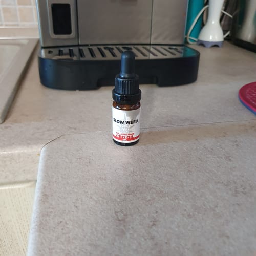 Customer photo review of Olio CBD 18% Full Spectrum