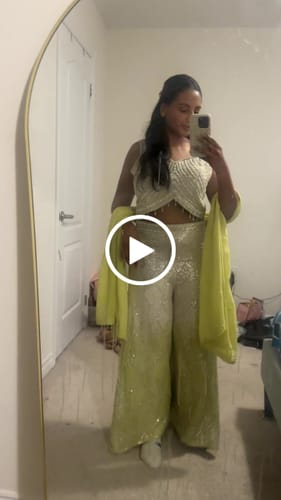 Customer video review of Pearly Pastel Co-Ord Set