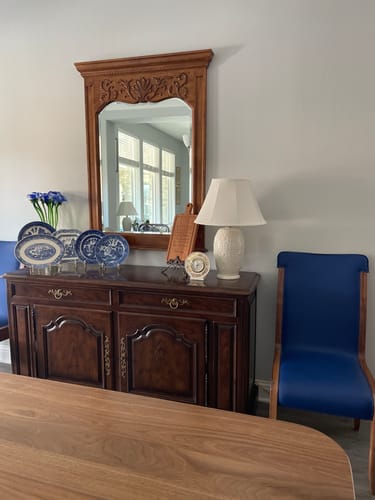 Customer photo review of Belleek Classic Celtic Gold Clock