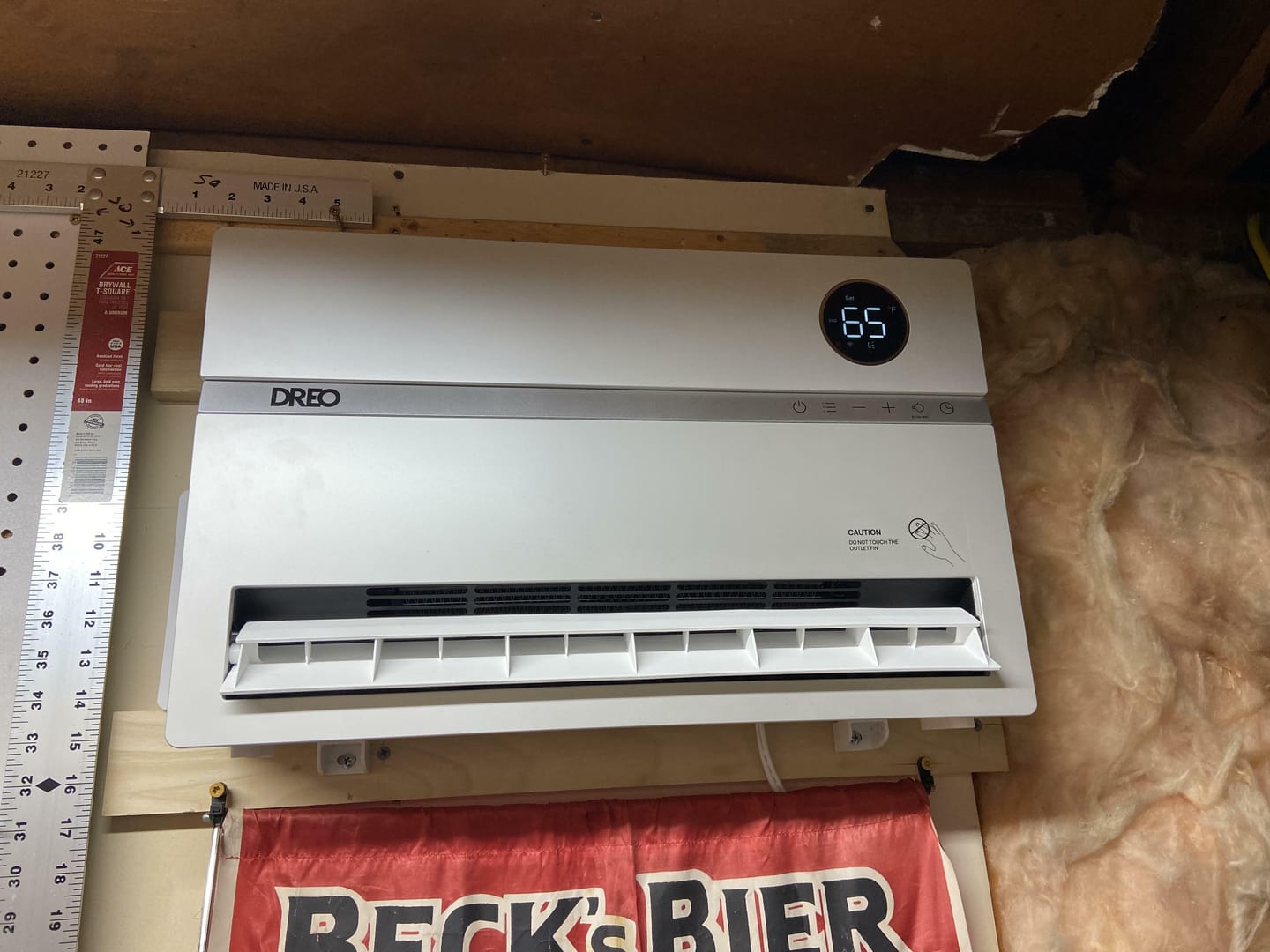 Customer photo review of Smart Wall-mounted Heater WH719S