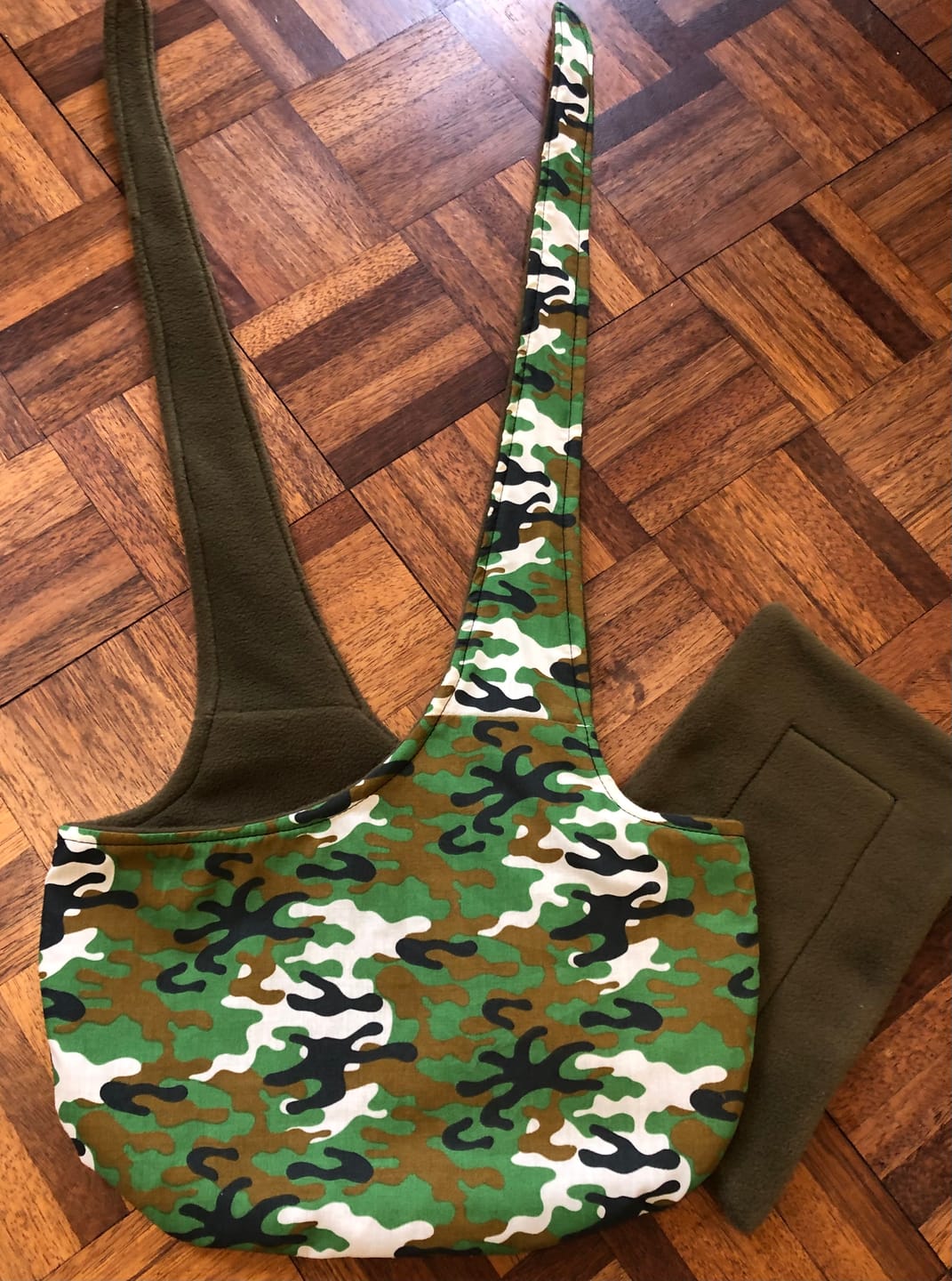 Customer photo review of Camouflage Polycotton Fabric