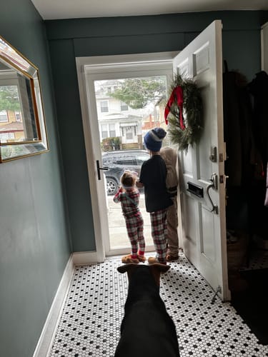Customer photo review of Felted Wool Sweater Penguin Ornament - Handcrafted + Fair Trade