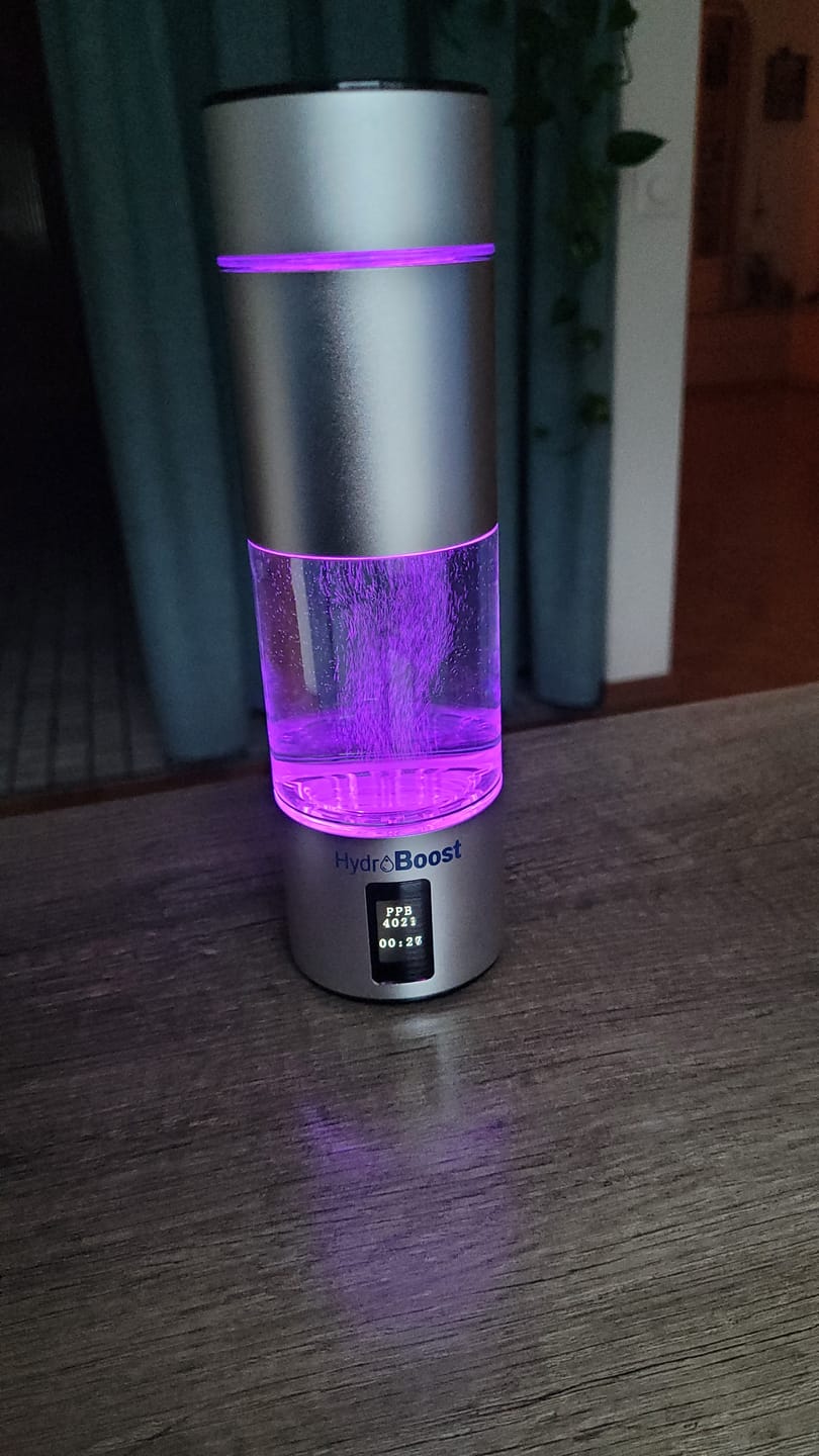 Customer photo review of HydroBoost - The Luxe