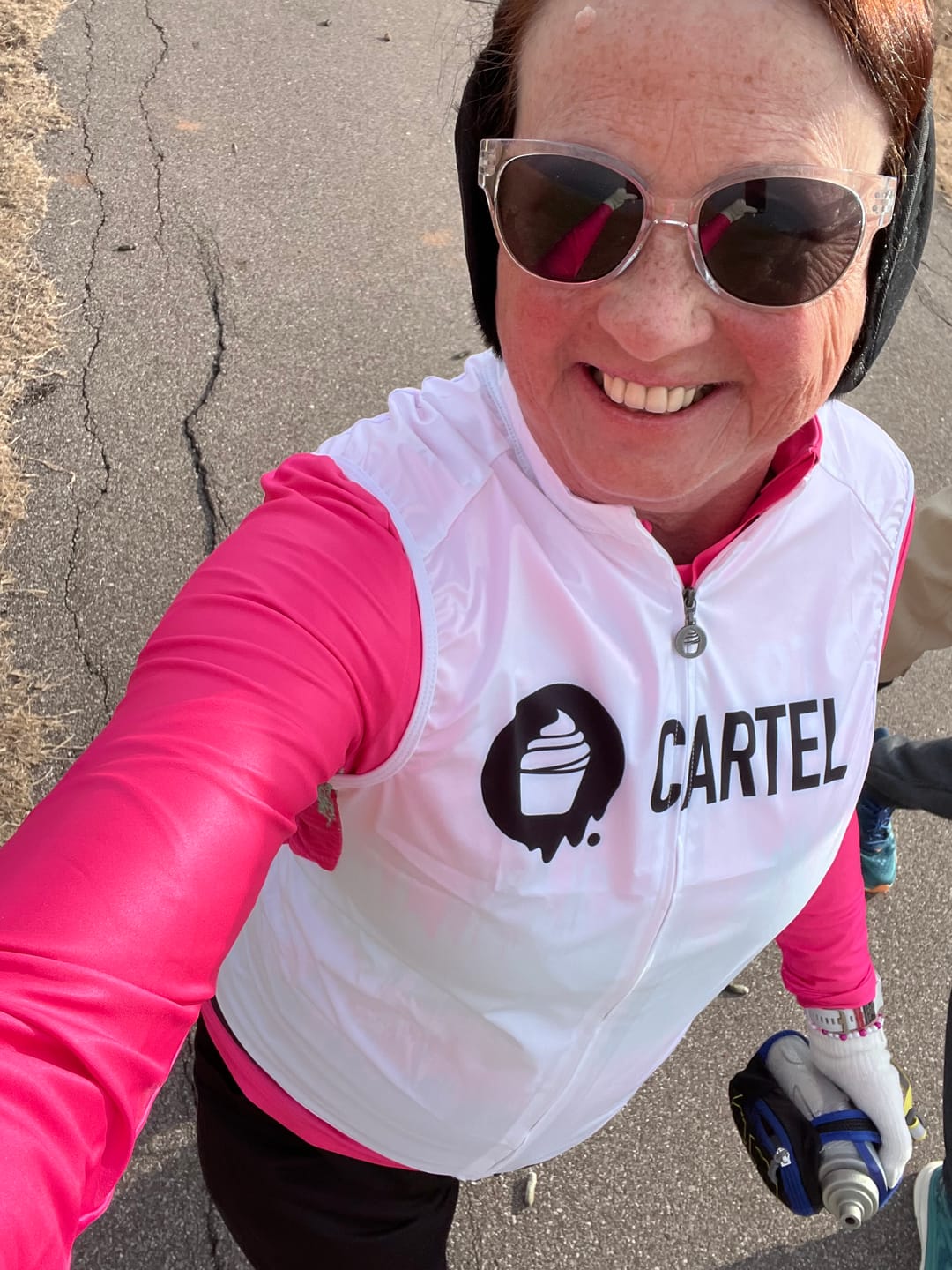 Customer photo review of Womens Batch of 2025 Cycling Vest
