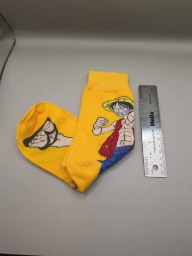 Customer photo review of Straw Hat Crew Inspired Unisex Socks