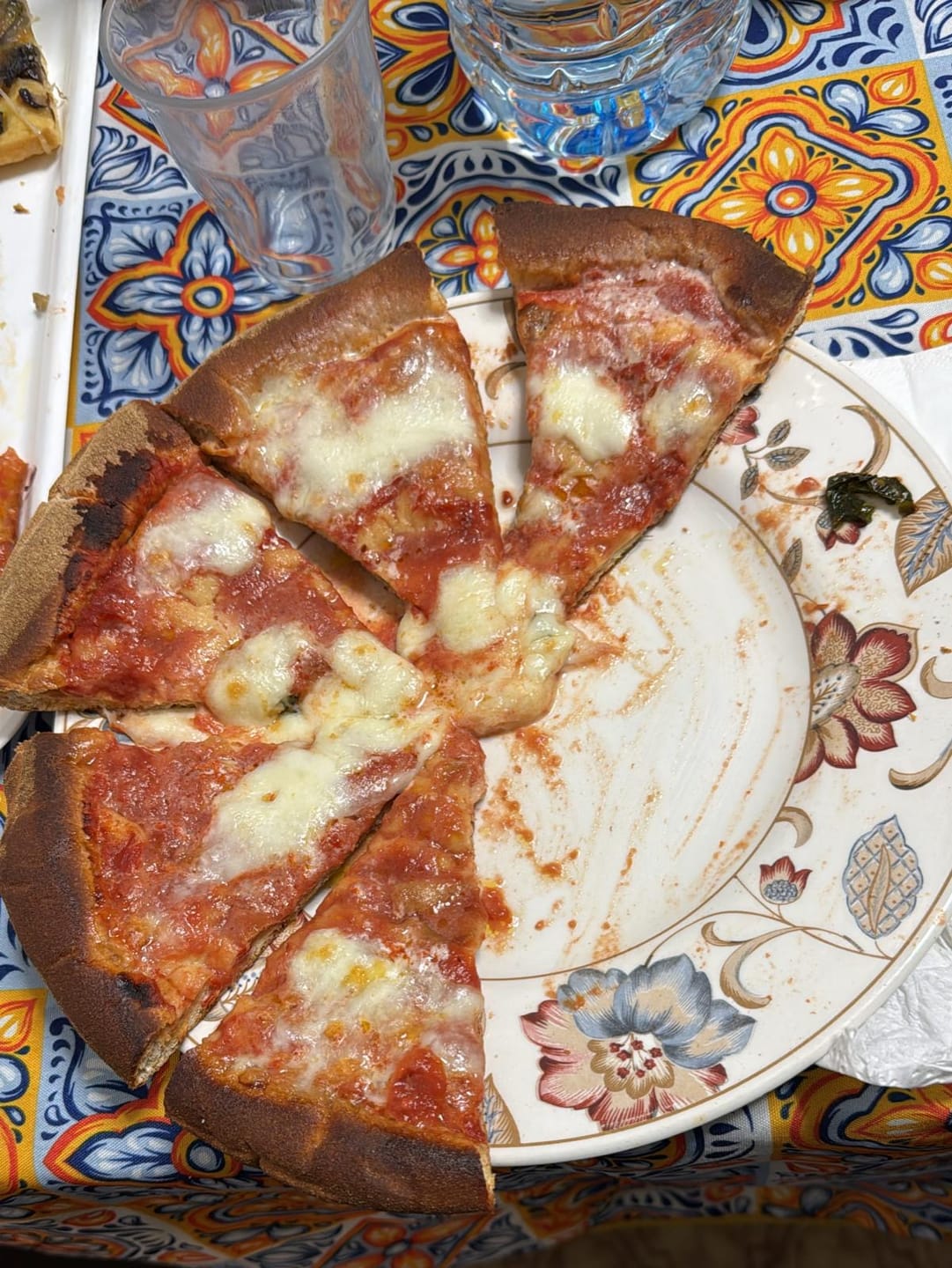 Customer photo review of Pizza SENZA GLUTINE E LATTOSIO