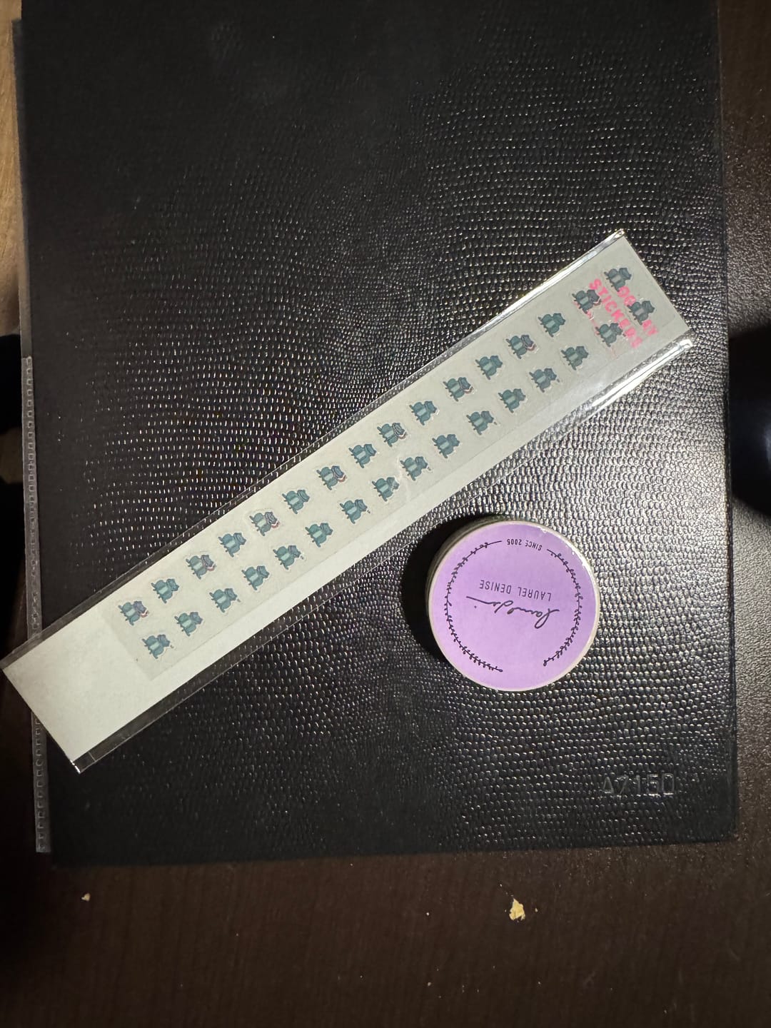 Customer photo review of Frog Stickers