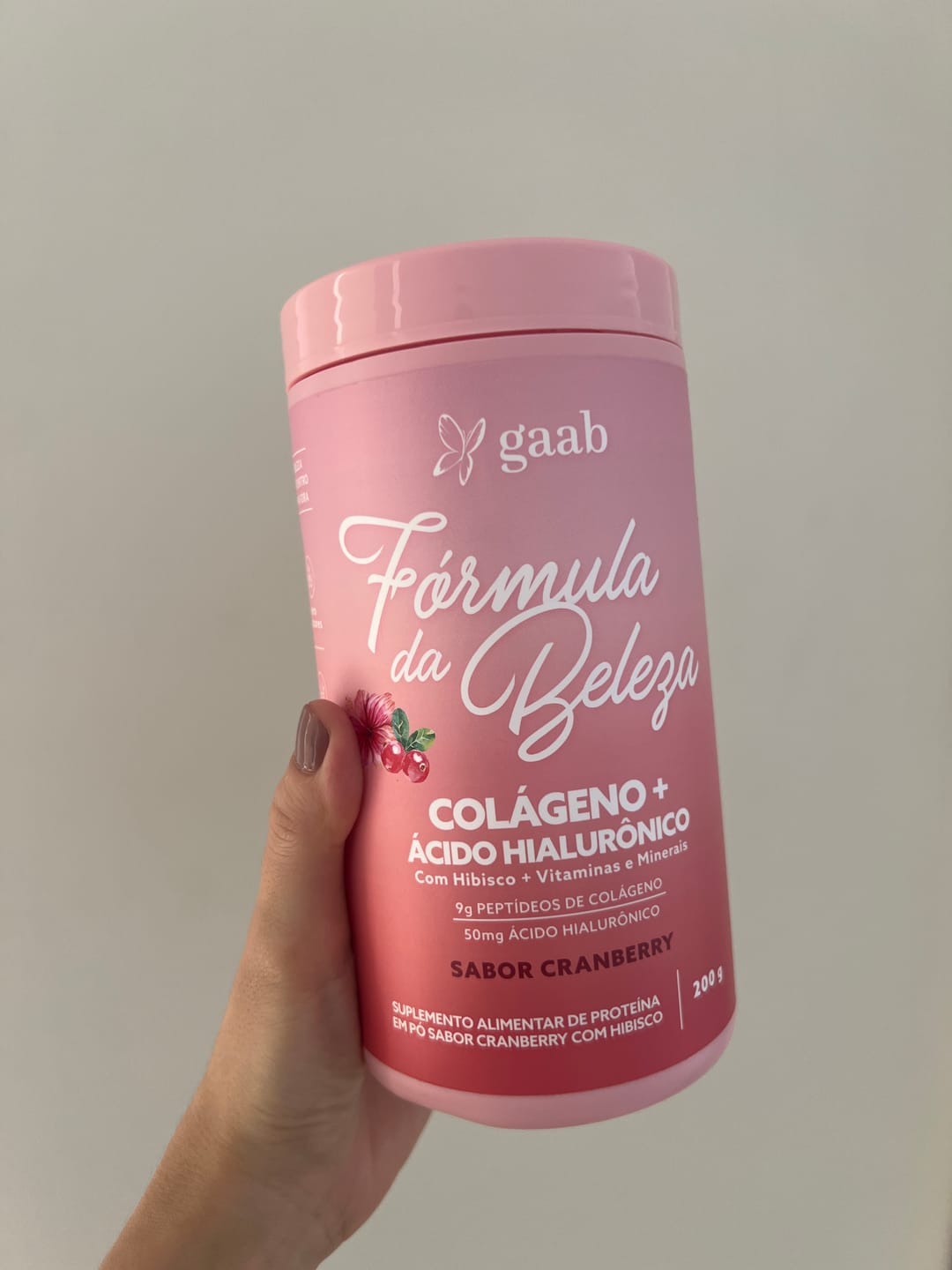 Customer photo review of Fórmula da Beleza