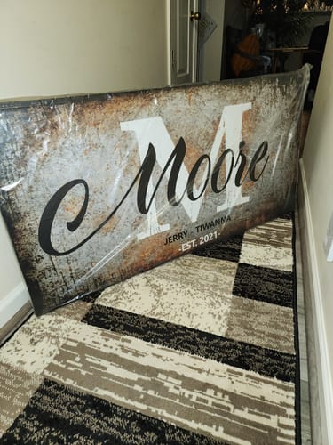 Customer photo review of Family Sign V