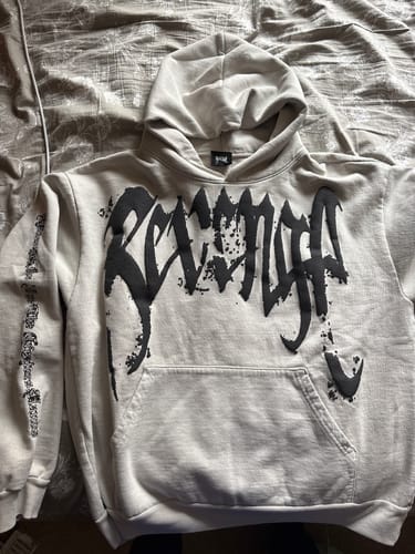 Customer photo review of Revenge St. Michaels Hoodie Cement