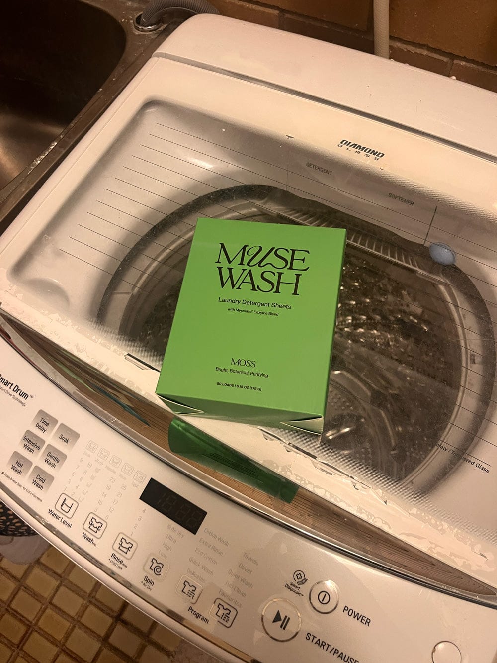 Customer photo review of Laundry Detergent Sheets — 50 Loads