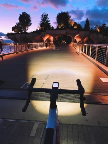 Customer photo review of EVO 1700 Underneath Mounted Bike Light