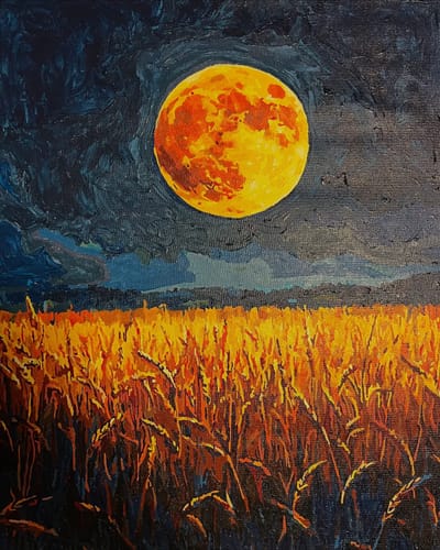 Customer photo review of Moonlit Harvest