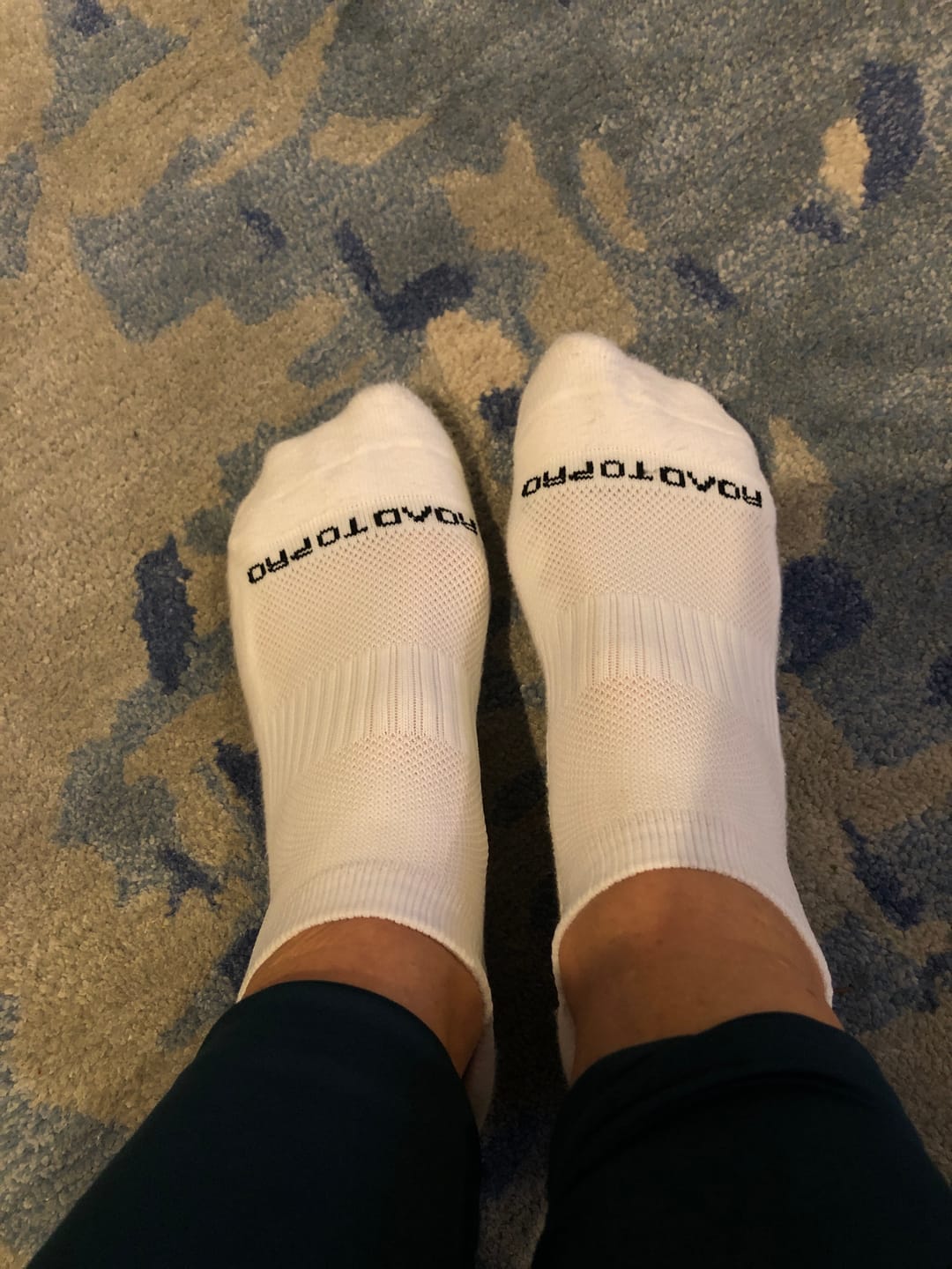 Customer photo review of NEW! RTP ULTRAGRIP V2 Dual sided Non-slip Technology Ankle Socks