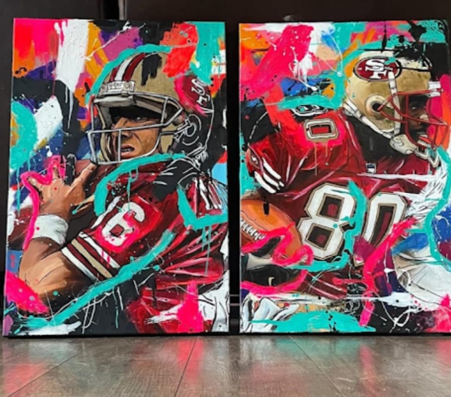 Customer photo review of Custom Portrait Painting From Photo (Hand Painted)