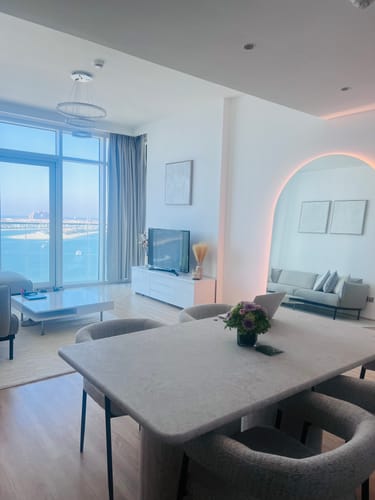 Customer photo review of Sylvia Backlit Frameless Arch Mirror (6 Sizes)