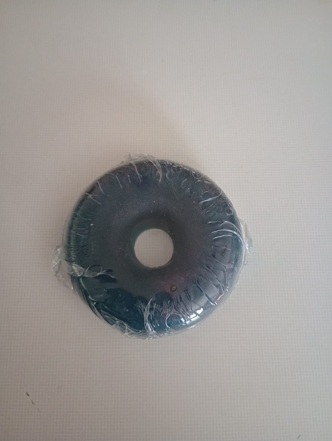 Customer photo review of Fuck Anxiety Shampoo Bar