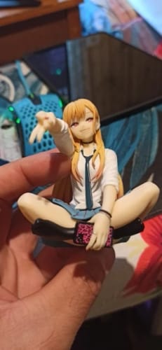 Customer photo review of Kitagawa Marin Anime Figure Kawaii Girl Dress-Up Action Figure Collectible