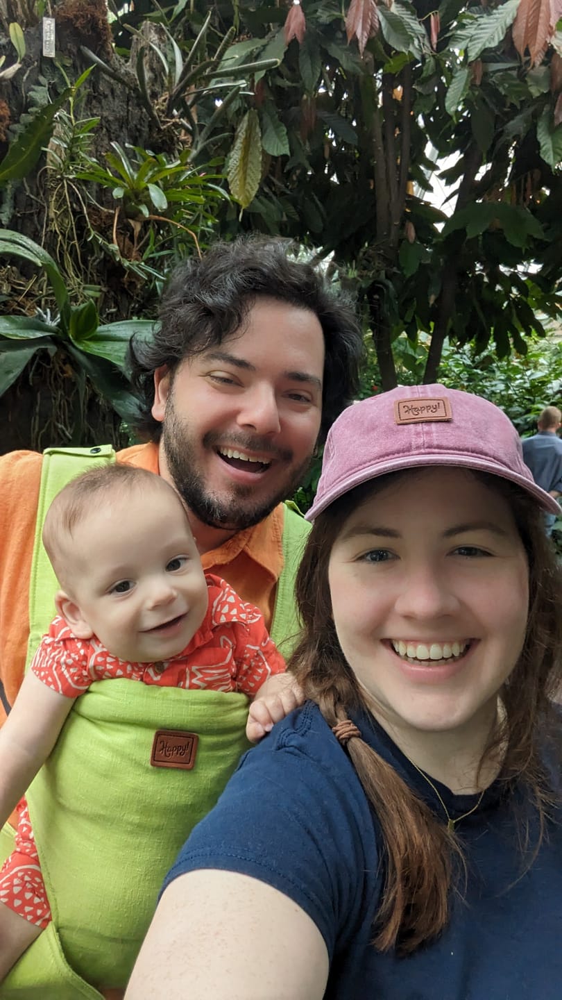 Customer photo review of Happy Baby Revolution (forward facing option)