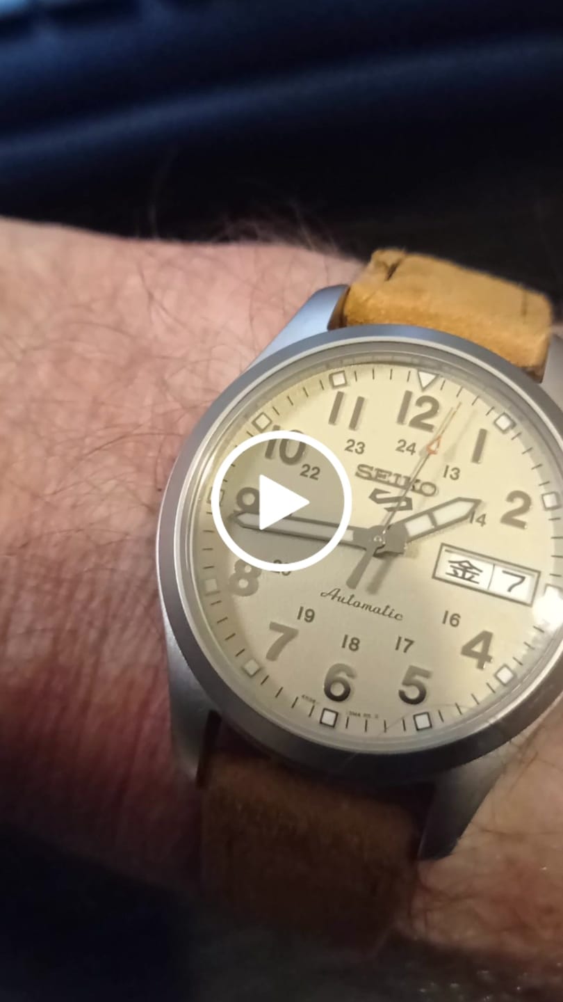 Customer video review of Suede Watch Strap Premium Hand-made