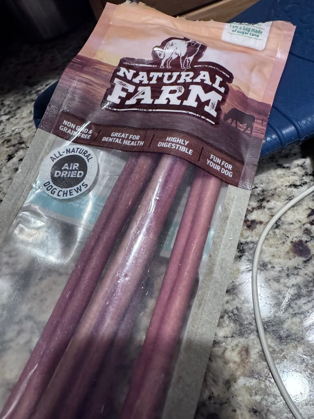 Customer photo review of Bully Sticks - 12 Inch
