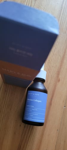 Customer photo review of Pretnovecošanās ampula ar 95% kolagēna Mary&May Marine Collagen Serum