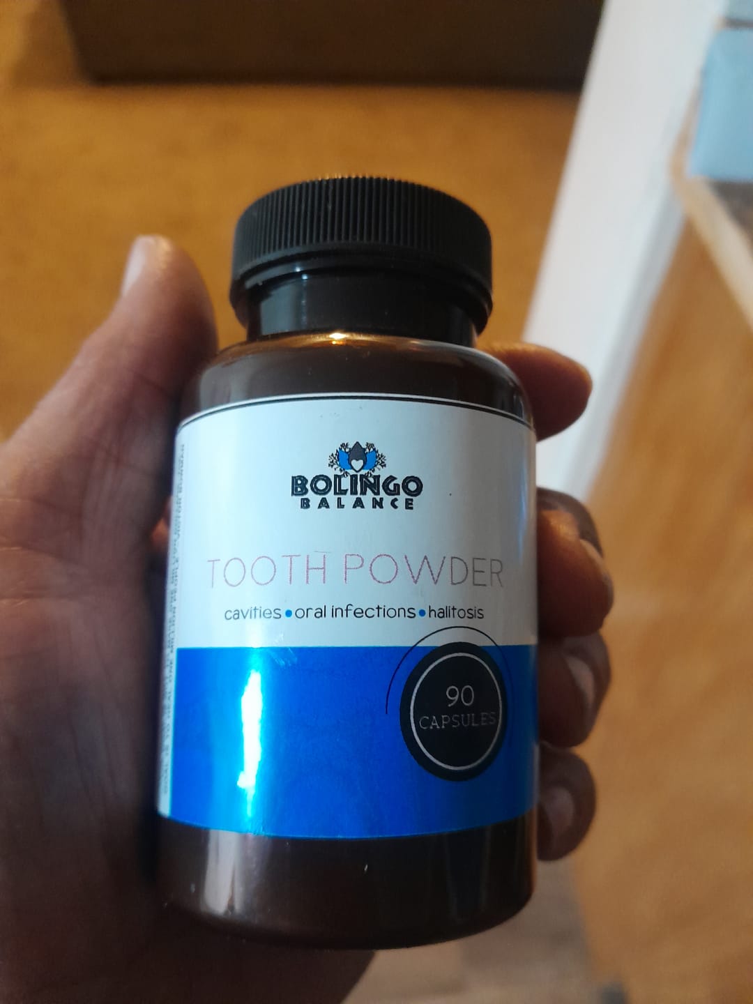 Customer photo review of TOOTH POWDER