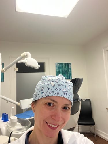 Customer photo review of Bandana OP Haube Zahngesundheit