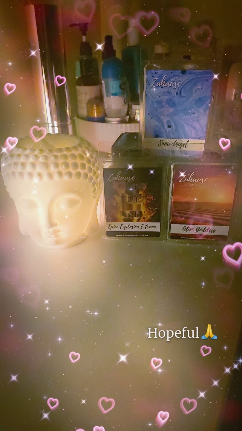 Customer photo review of White Buddha Head Burner