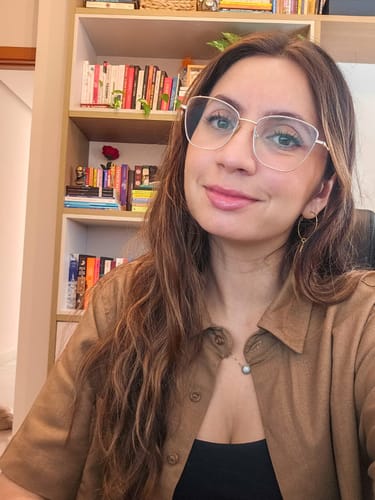 Gabriela D. review of Camisa Manga Curta Jambo Marrom Claro image 1 out of 1