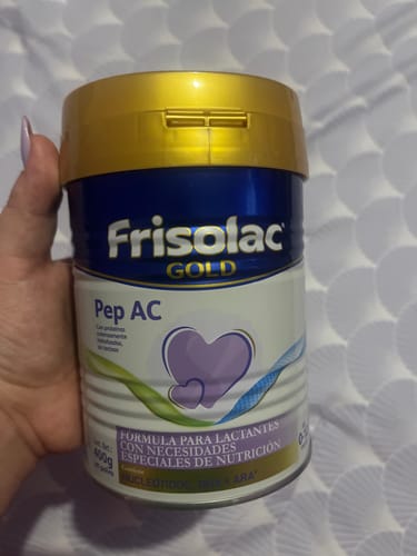 Customer photo review of Frisolac Gold Pep A C (0 A 12 Meses) Pack Con 800 Gr