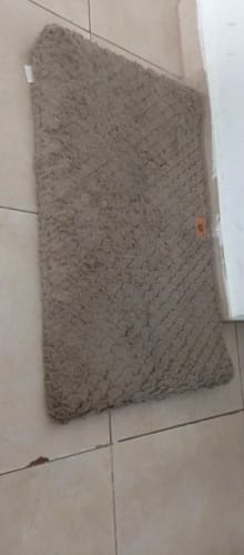 Customer photo review of Memory Foam Pet Bed With Removable Washable Faux Fur Cover Orthopedic Waterproof Dog Bed For Crate Anti-Slip Bottom Dog Bed
