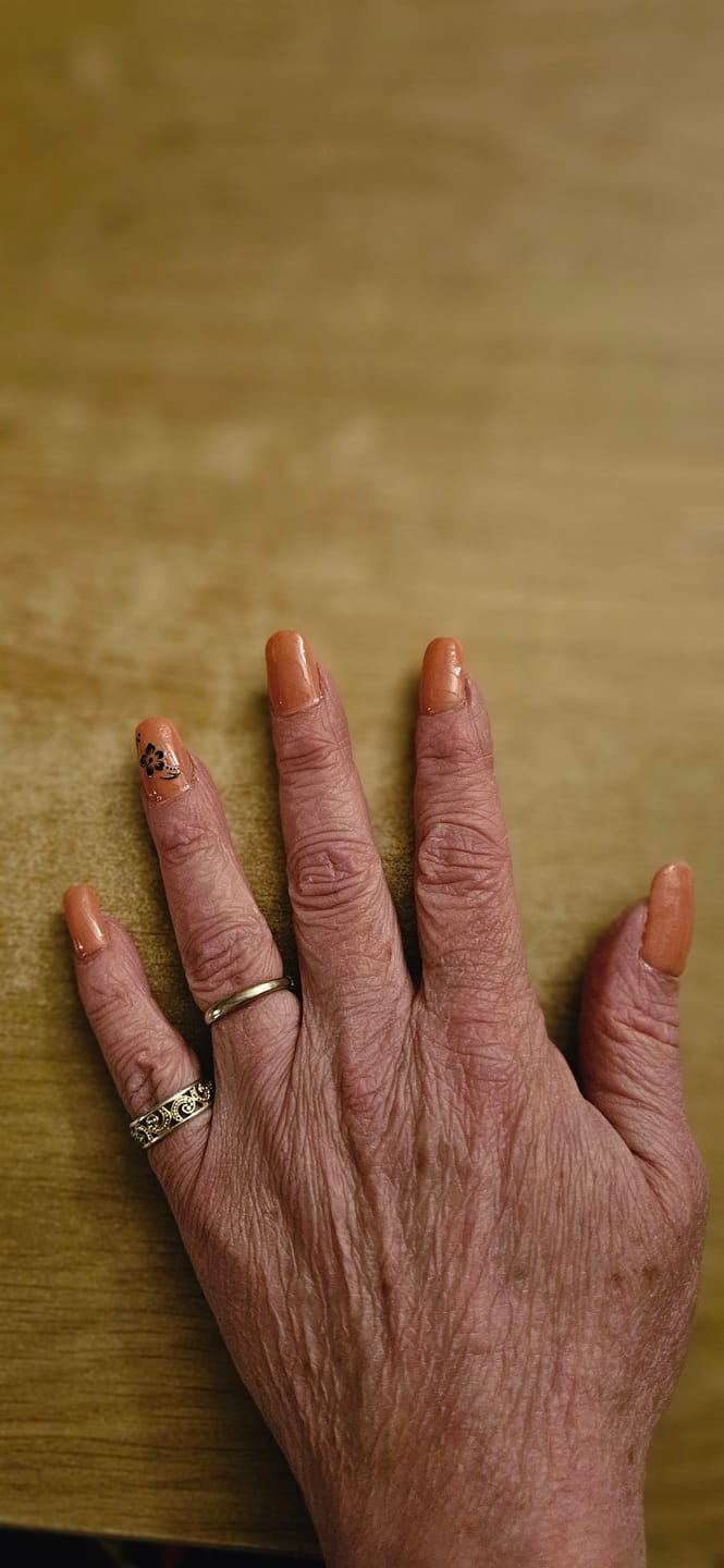 Customer photo review of Salmon Dipping Powder