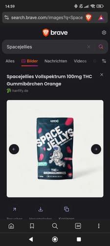 Customer photo review of THC Spacejellies Vollspektrum | 100mg THC | 20 Stk.