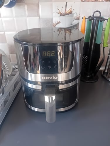 Customer photo review of Air Fryer Novio Grill & Fry