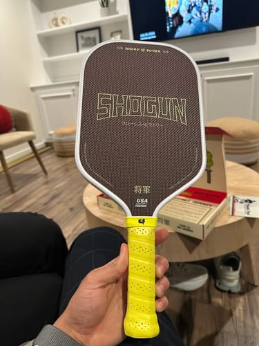 Customer photo review of The Shogun 16mm Pickleball Paddle