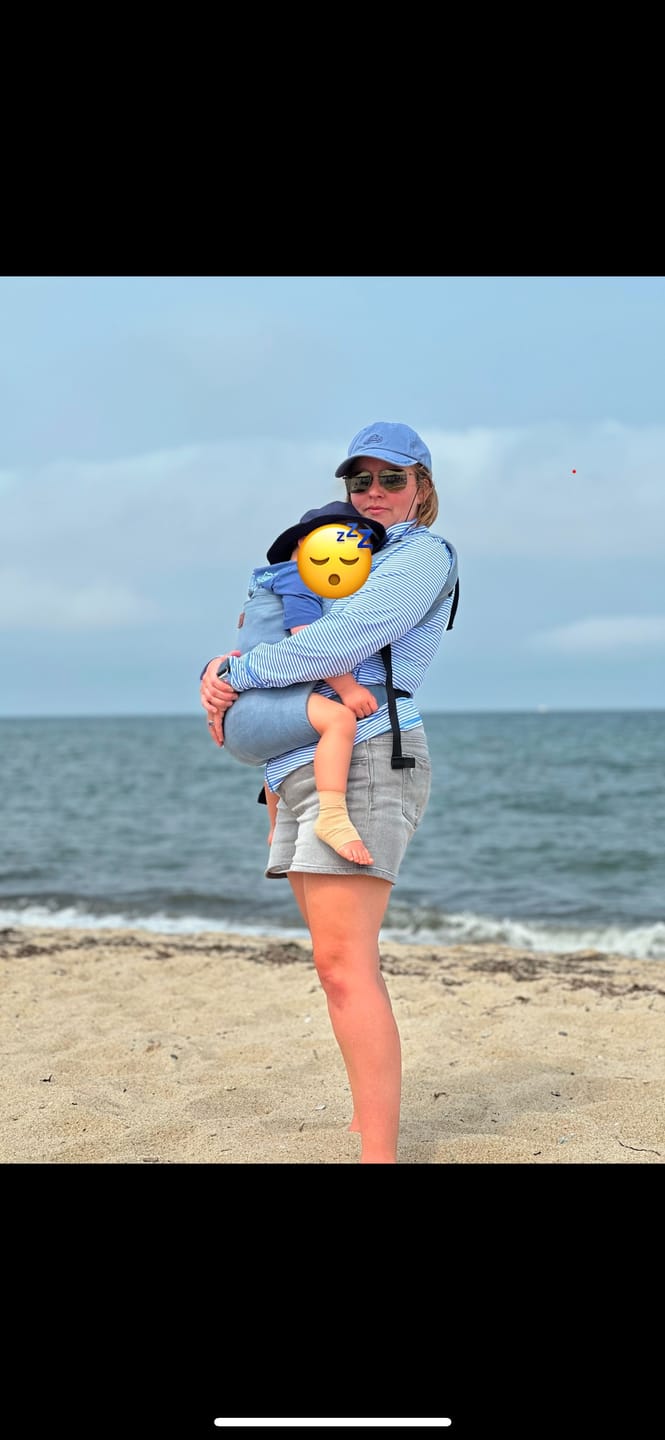 Customer photo review of Happy Toddler Carrier