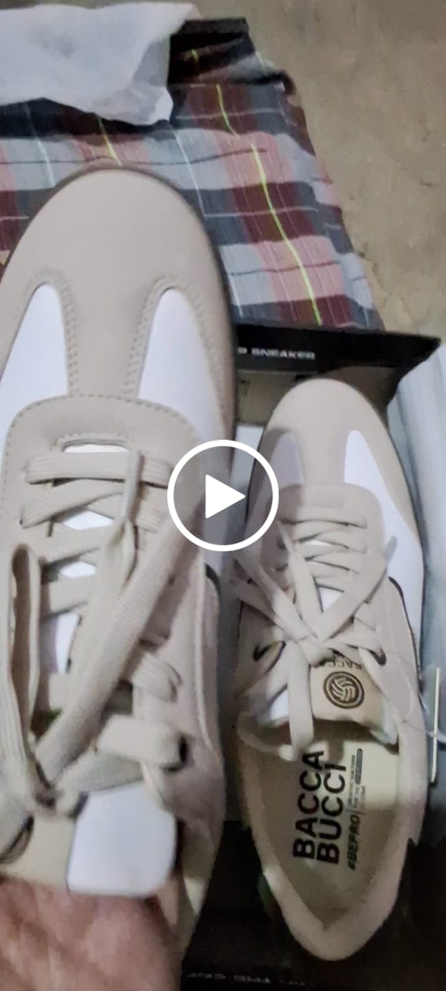 Customer video review of Bacca Bucci MOJO Men's Low Top Sneakers