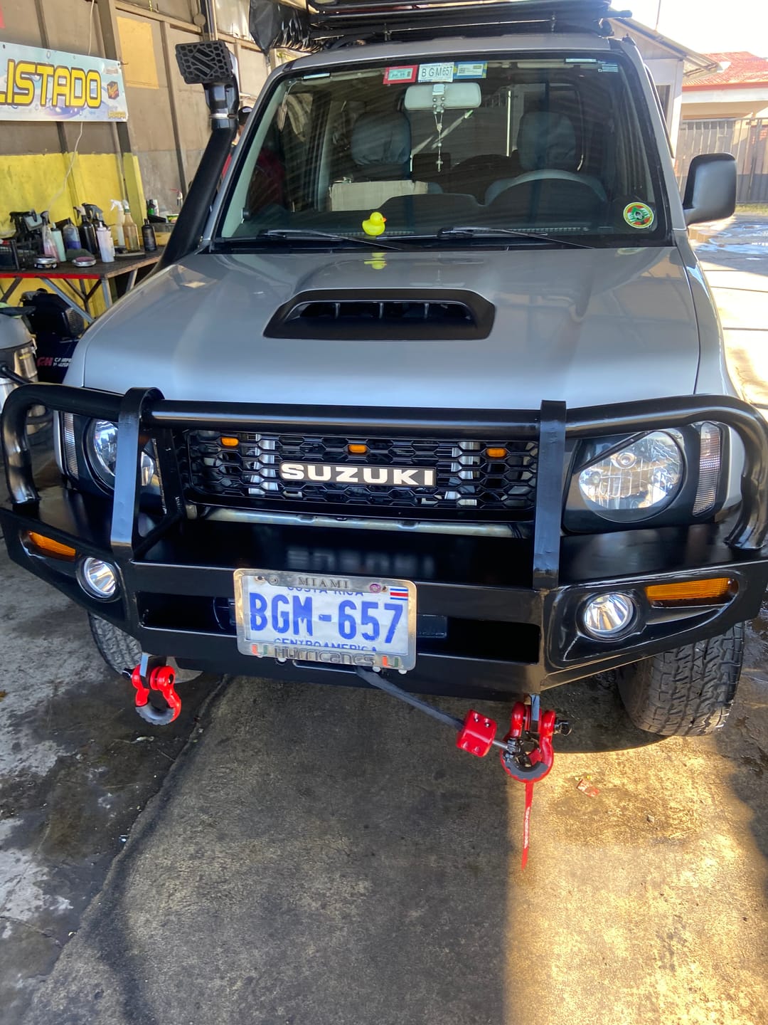 Customer photo review of OPENROAD 6000lbs 12 Volts Electric Winch, Winch for UTV