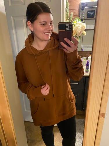 Customer photo review of Aspen Hoodie
