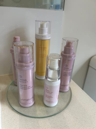 Customer photo review of Rejuvenating Foaming Cleanser