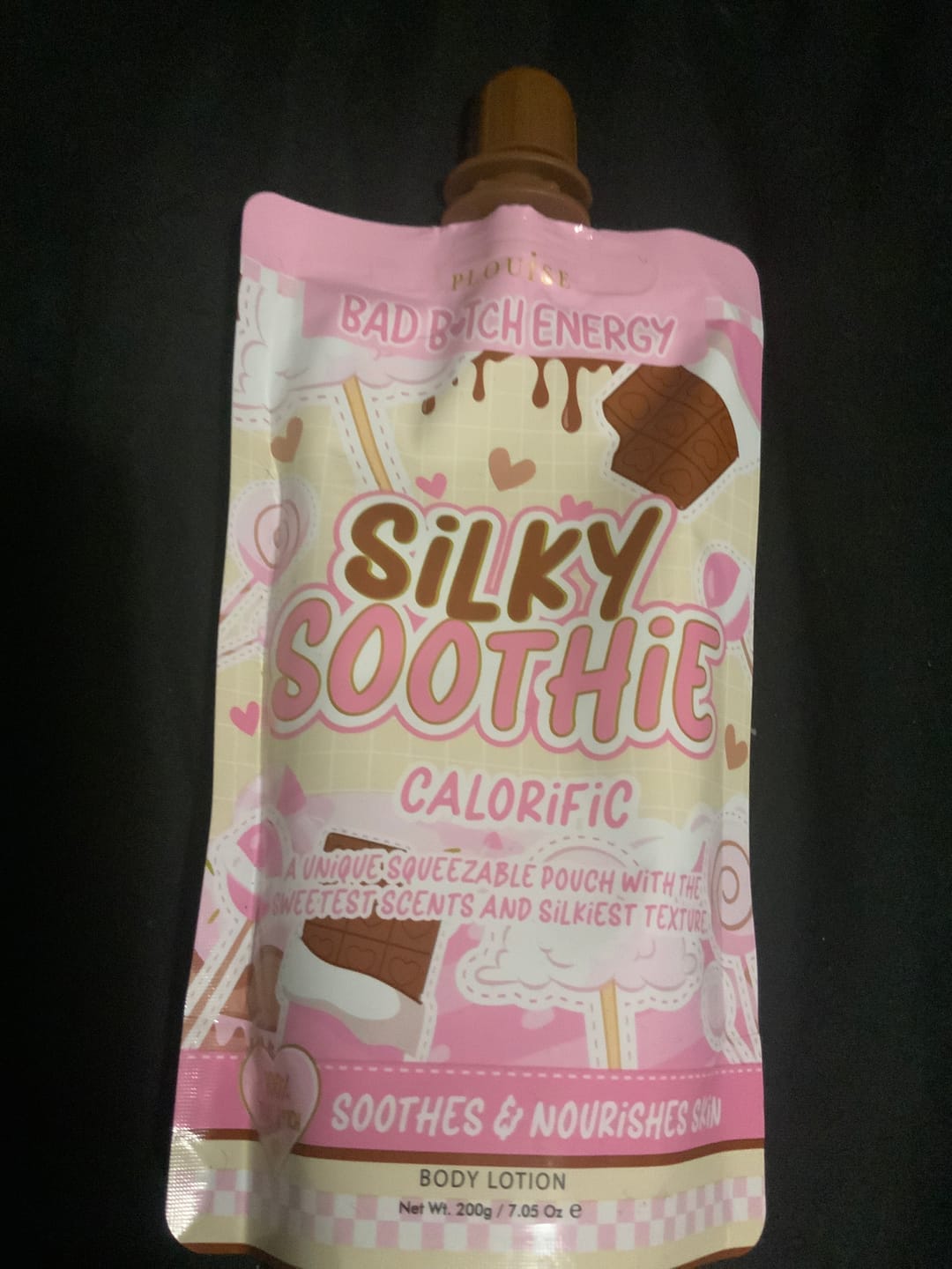 Revue photo client de la lotion pour le corps Silky Soothie de P.Louise