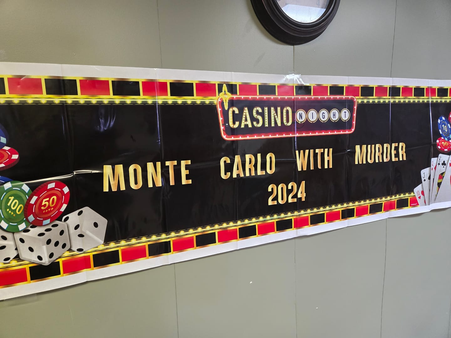 Customer photo review of James Bond Spy Murder Mystery Host Your Own Game Kit