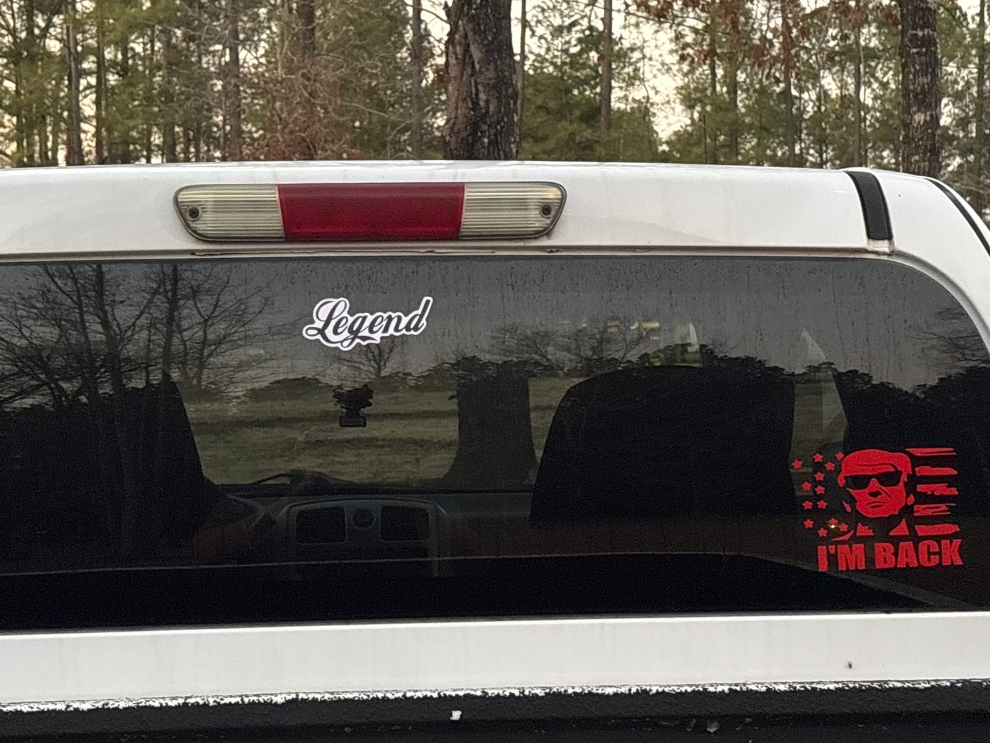 Customer photo review of Legend Decal