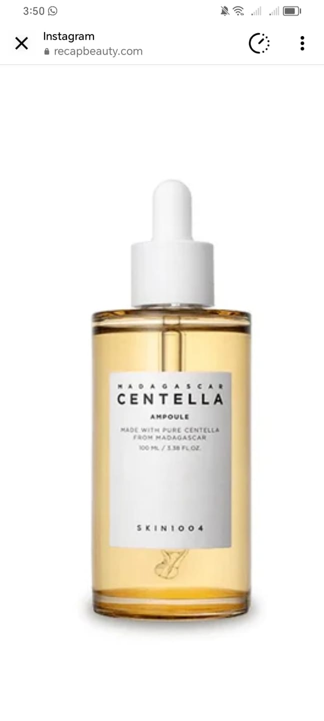 Customer photo review of Madagascar Centella Ampoule